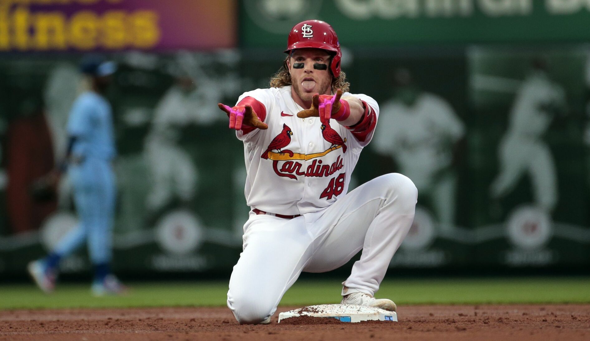 Cardinals, Blue Jays play at Busch